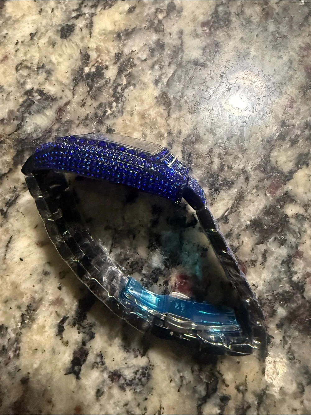 Blue Sparkle Fashion Watch for Men -